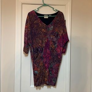 Colorful anthropology dress
